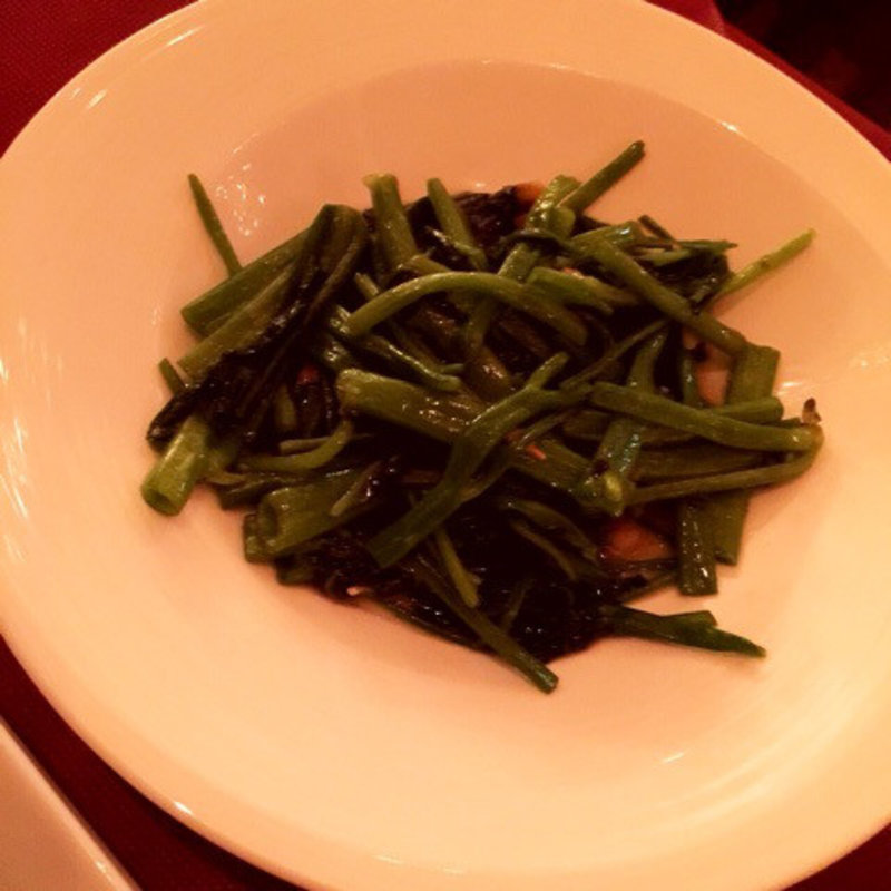 空芯菜の炒め物(ジョーズ シャンハイ 銀座店)