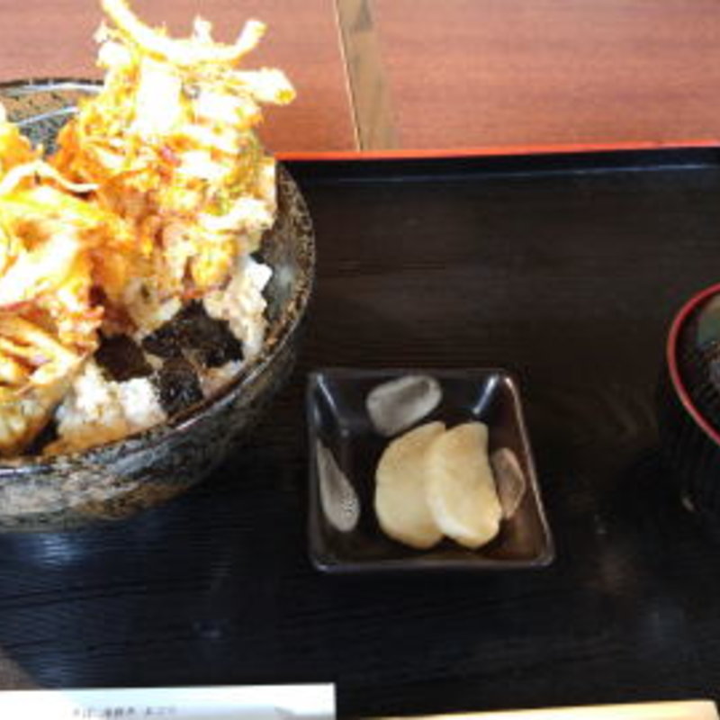 ツブのかき揚げ大盛丼(しれとこ里味 )