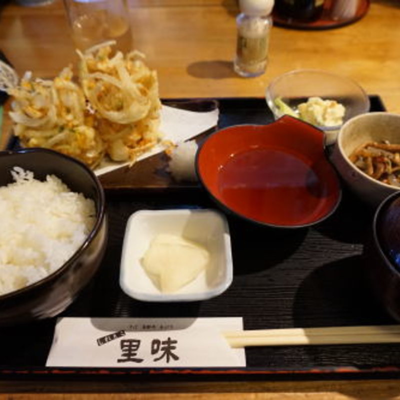 知床産つぶのかき揚定食(しれとこ里味 )