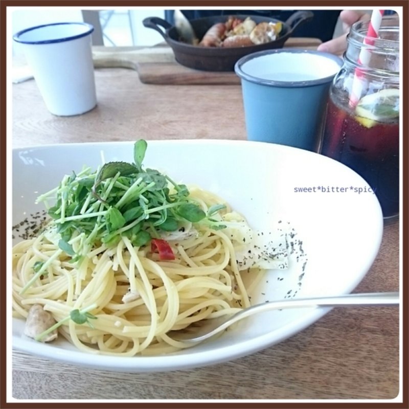 レモンチキングリルのペペロンチーノ(シロ カフェ 砂川本店 （shiro cafe）)