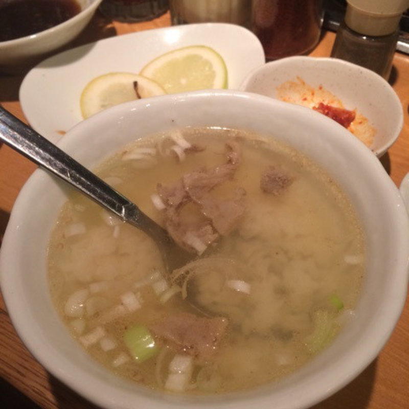 羊クッパ(ジンギスカン羊飼いの店　いただきます)