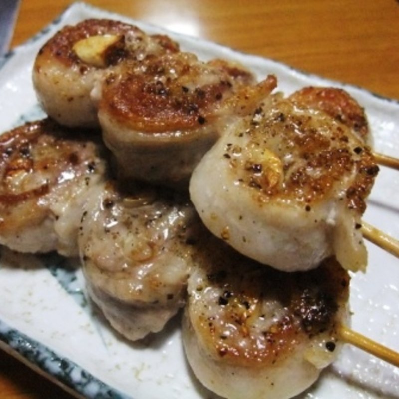 肉のにんにく巻き(すぎやま )