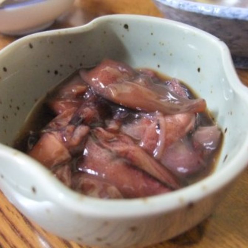 ホタルイカの沖漬け(すき焼･鍋 なべや)