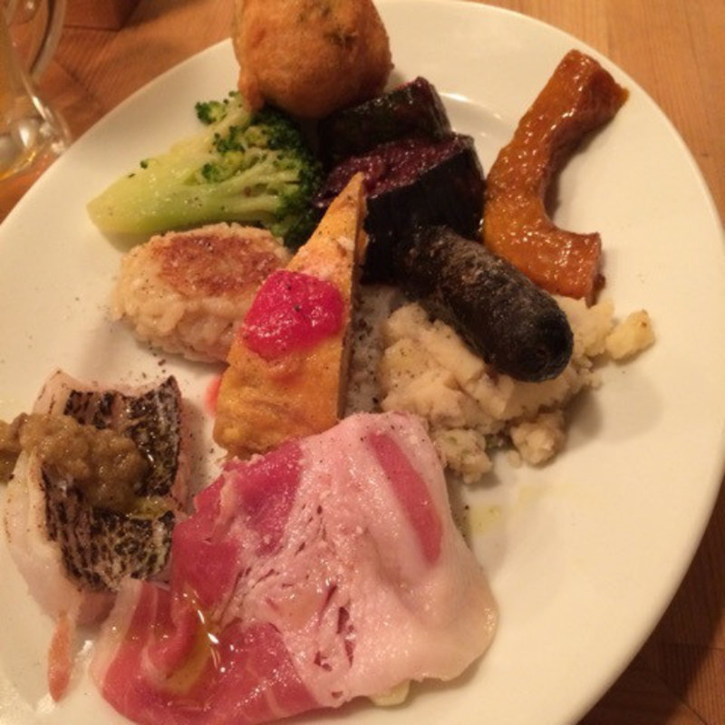 前菜盛り合わせ(スクニッツォ･ダ･シゲオ （Scugnizzo DA SHIGEO）)