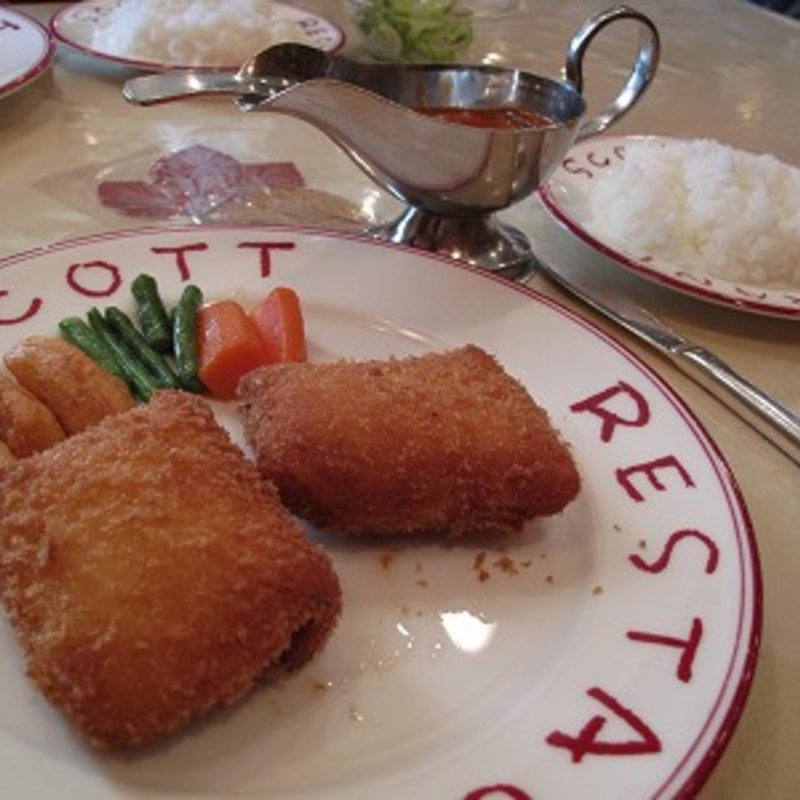 カニのクレープ包みコロッケ(スコット（新館） )