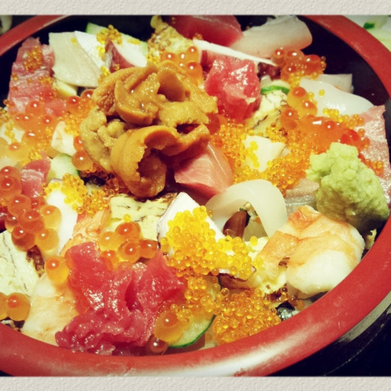 ばらちらし(すしやの魚々村)