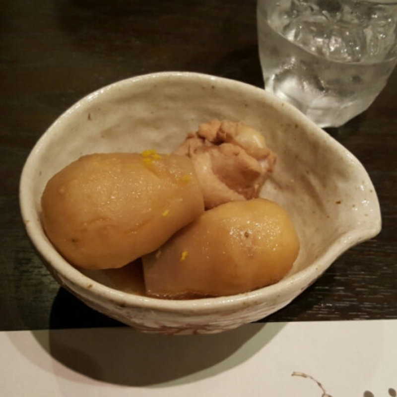 里芋と鶏の煮物(旨肴 すずき)