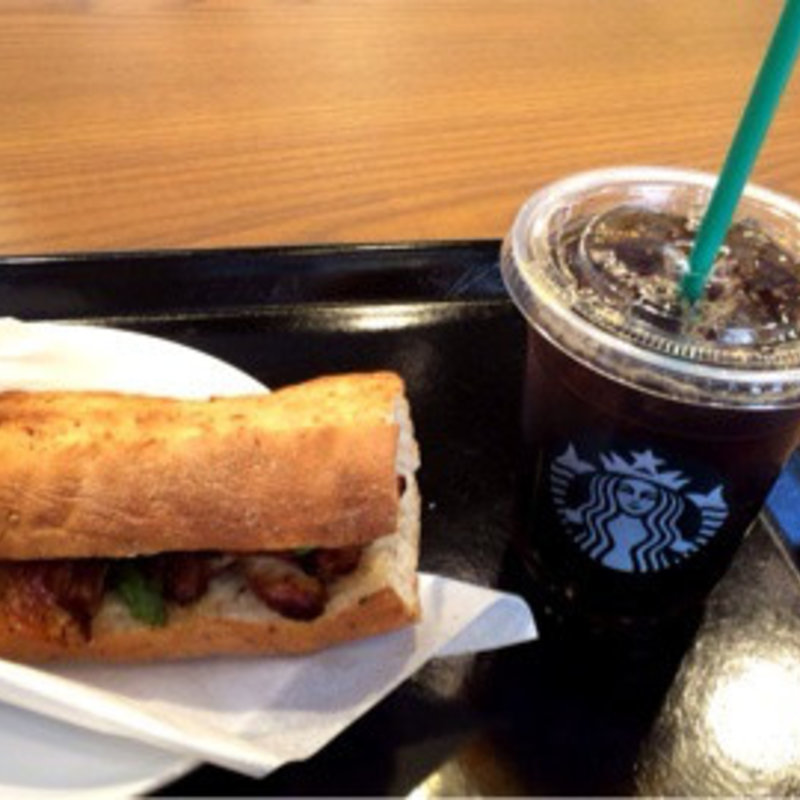 フィローネ ローストチキン レモンバターソース(スターバックスコーヒー TSUTAYA 浜田山店)