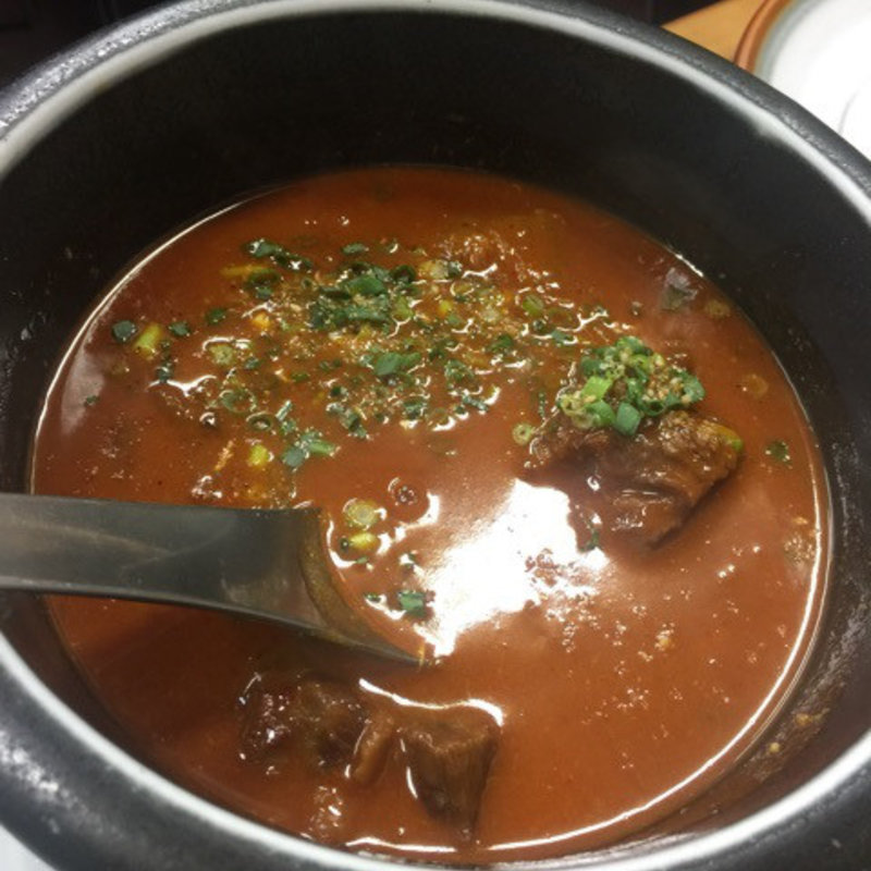 テグタンスープ(スタミナ苑)