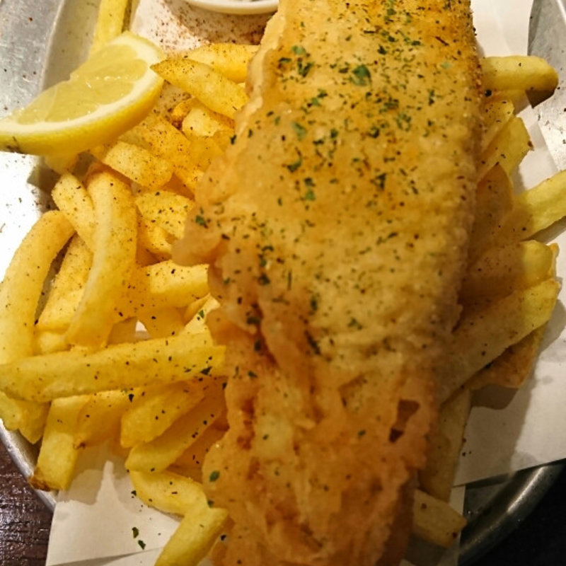 甘鯛のフィッシュ&チップス(スタンド1/2 摂津本山店 （スタンドハーフ）)