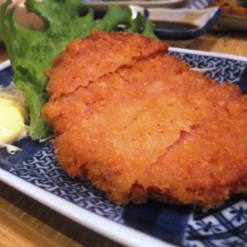 ハムカツ(旬菜と海鮮 森田屋)