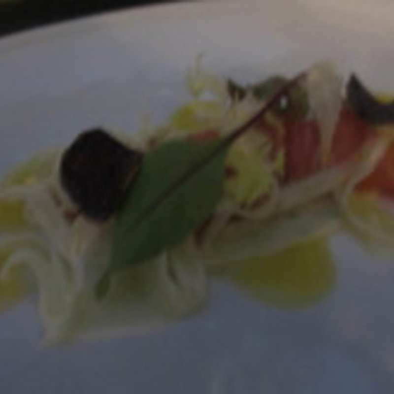 スモークサーモン、フェンネル、オレンジとディル(センシ バイ ハインツ ベック （sensi by Heinz Beck）)