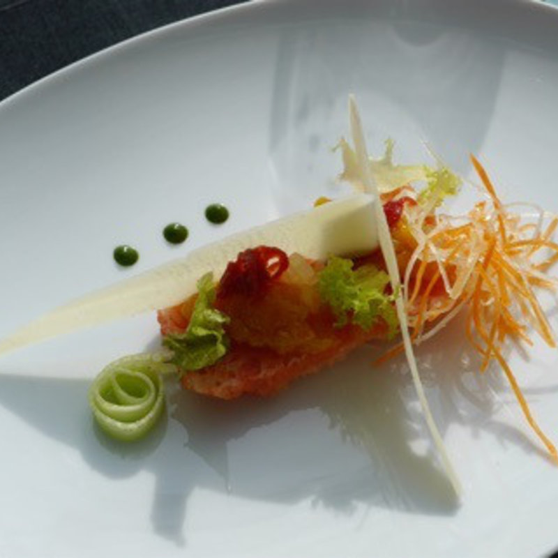 パンツァネッラとペコリーノチーズ(センシ バイ ハインツ ベック （sensi by Heinz Beck）)