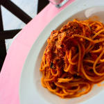 スパゲッティ・ボロネーゼ　ひき肉とハーブのトマトソース(センプリチェ （SEMPLICE）)