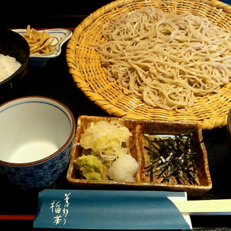 蕎麦セット 大盛(そば切り 稲美 )