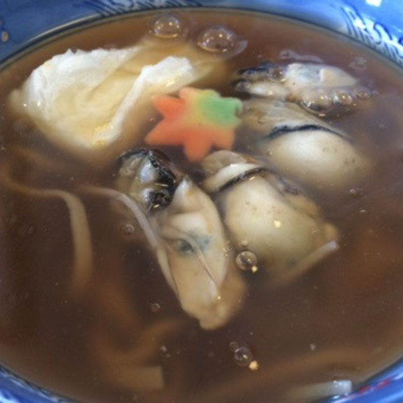 牡蠣の餡かけ蕎麦(そば廣 )