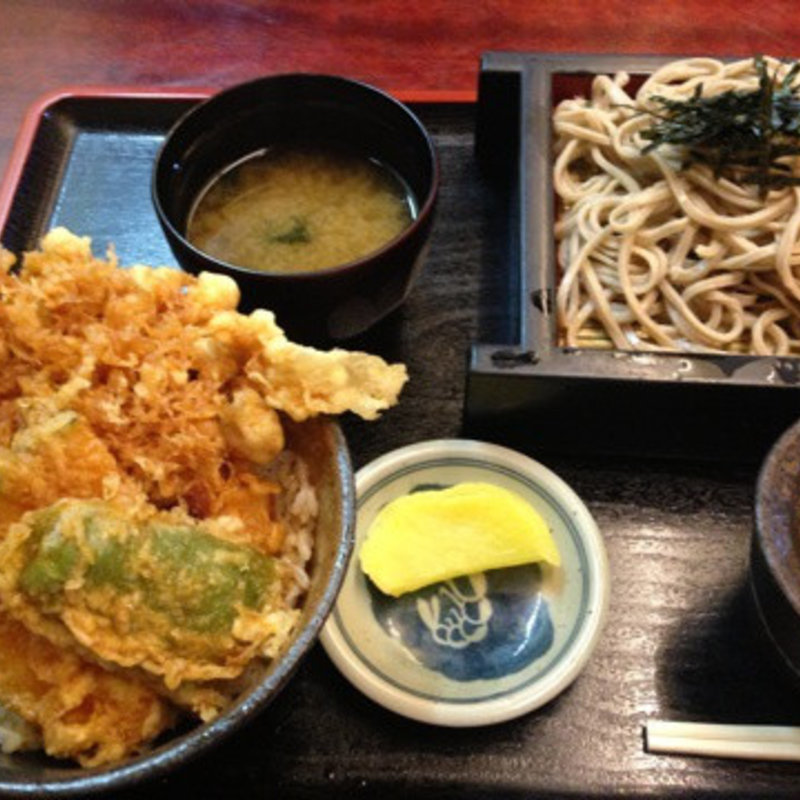 蛸天丼(そば順 伊達本店)