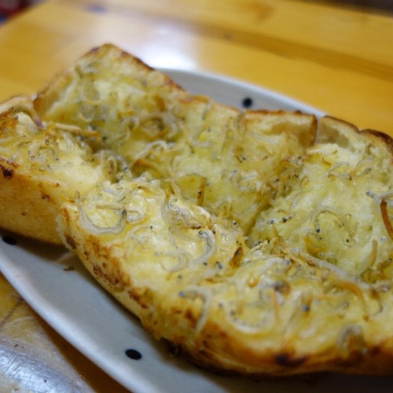 じゃこトースト(ダイワ食堂 天五店)