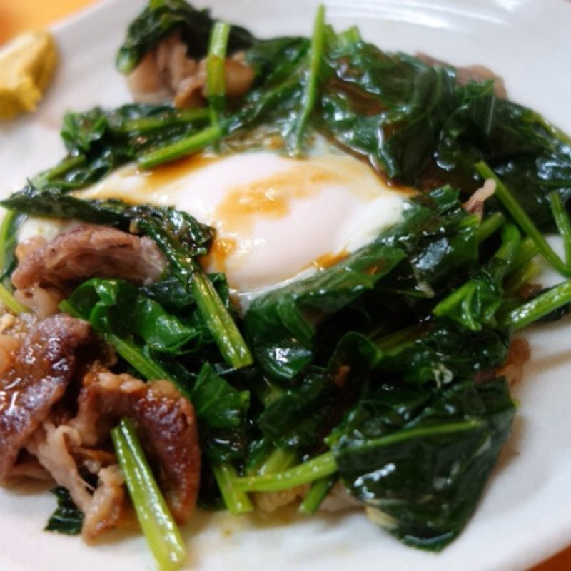 牛バラポパイ炒め(ダイワ食堂 天五店)