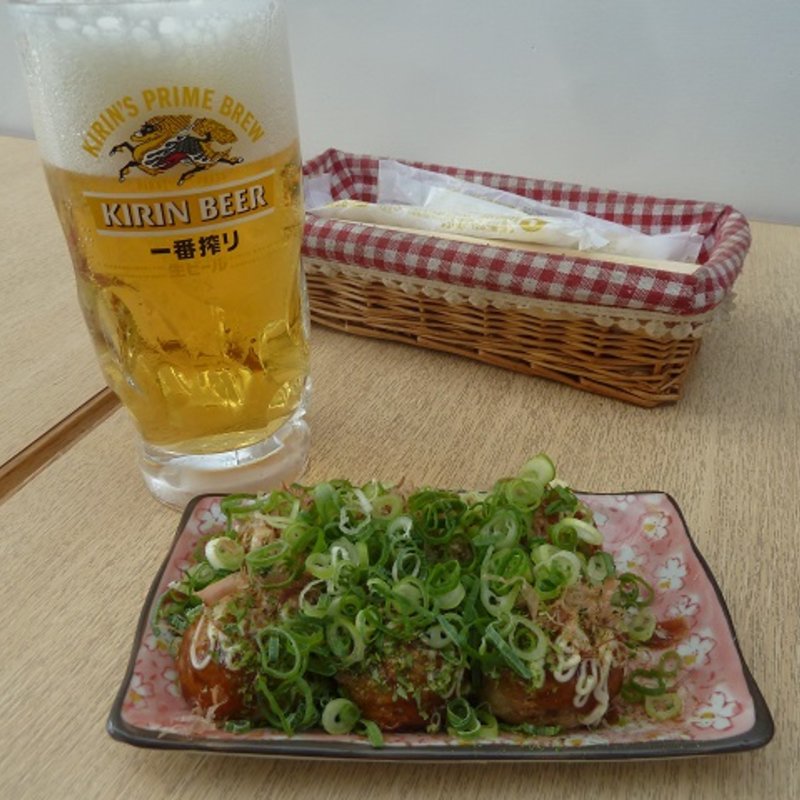 たこ焼き6個ネギトッピング(たこぽん )