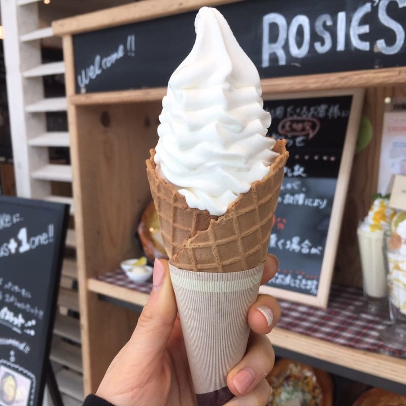 バニラソフトクリーム(ROSIE´S CAFE ラゾーナ川崎店)