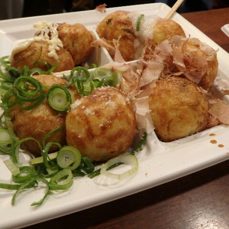 ねぎ塩(たこ焼道楽わなか なんば店)