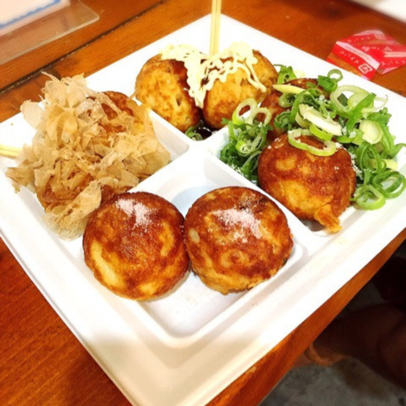 4種類(たこ焼道楽 わなか アメリカ村店)