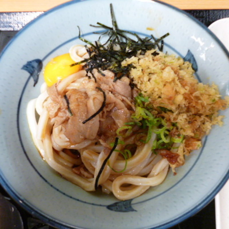 肉ませうどん(並・冷)(ナポリの殿堂 池袋店)