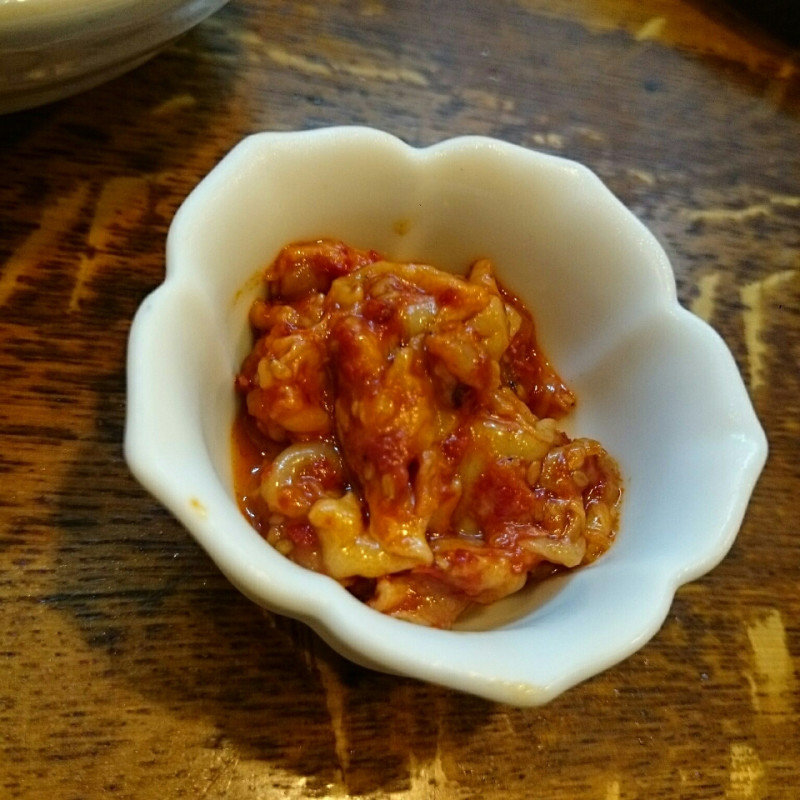 チャンジャ(だるま 本店)