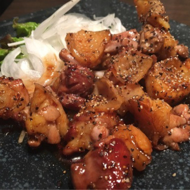 鶏の黒胡椒焼き(ぢどり屋　近江八幡店)