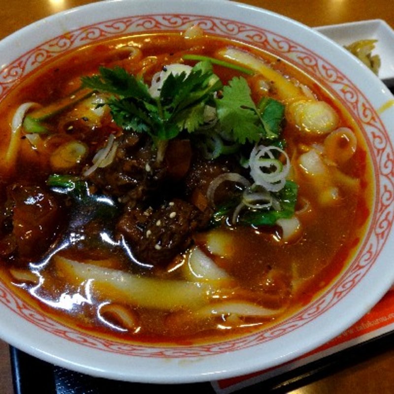 牛バラ刀削麺(チャ～ボン　多福楼 川崎店)