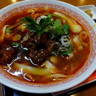 牛バラ刀削麺(チャ～ボン　多福楼 川崎店)