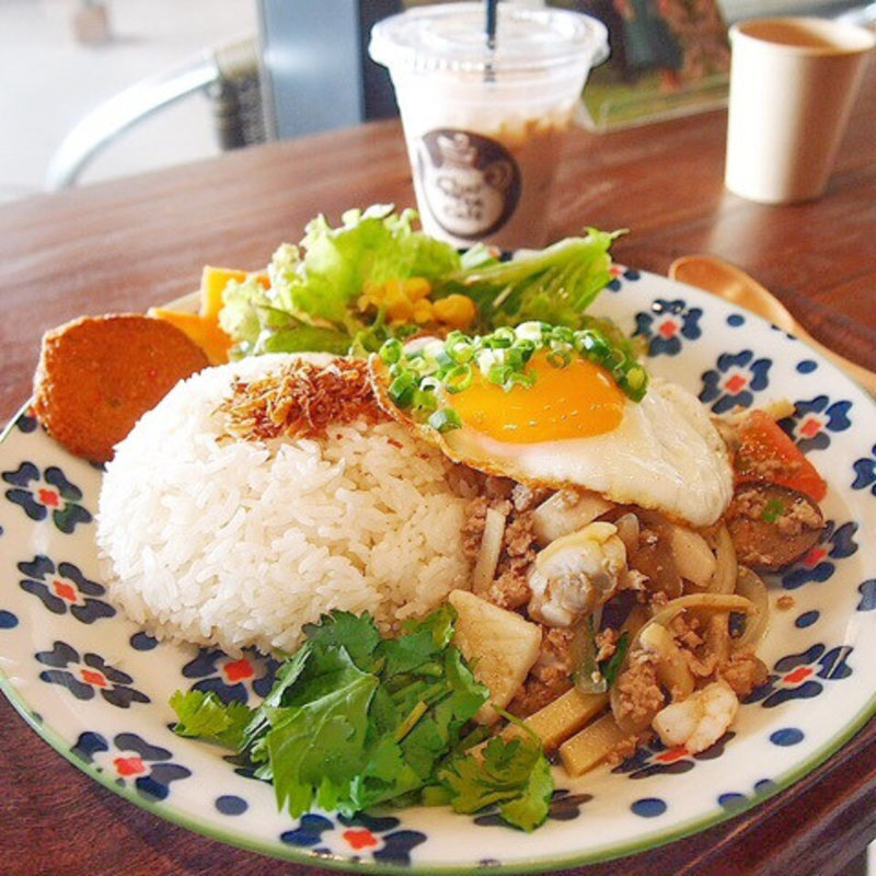 豚肉とシーフードのガパオ(Chai Tea Cafe 幕張新都心店)