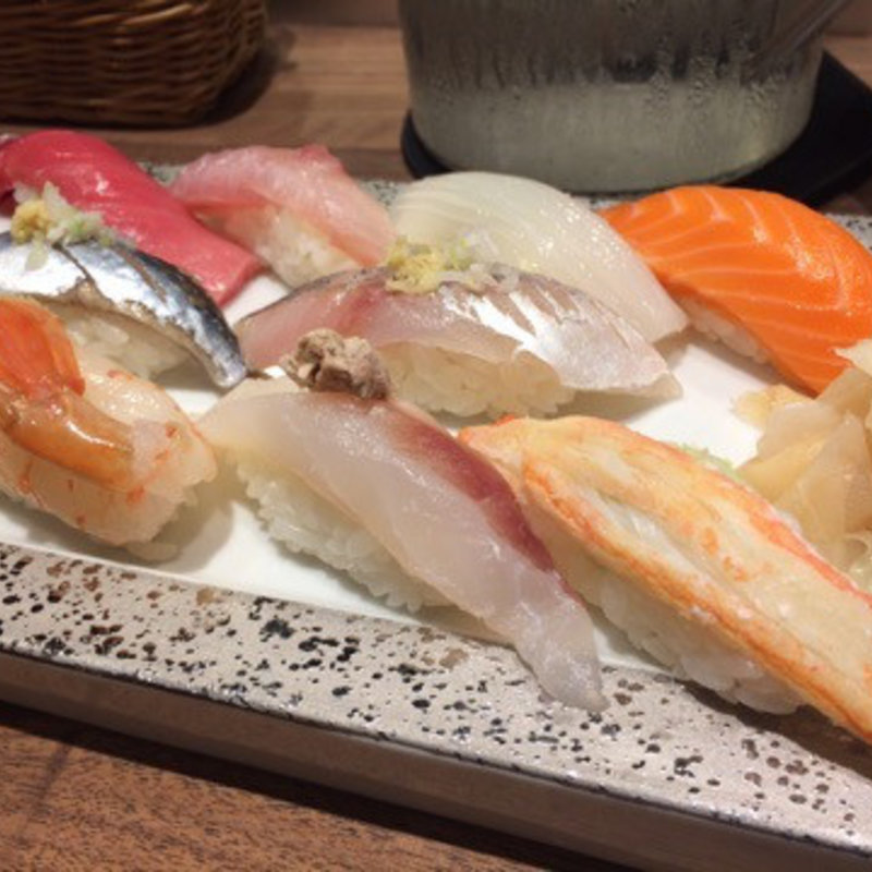 寿司ステーキ御膳(ちょこっとステーキ)