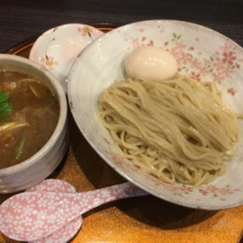 鶏と貝のつけ麺(チラナイサクラ  御徒町店)