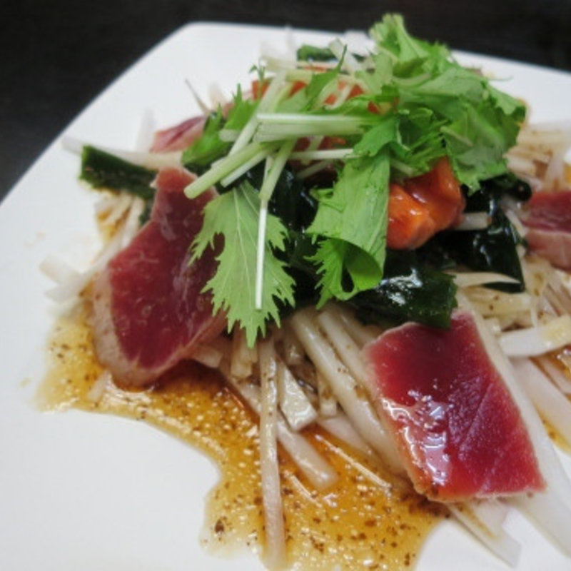 三浦のサラダ(ちりとてちん)