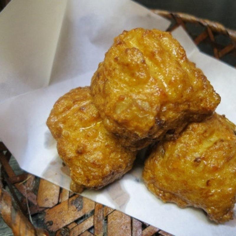 自家製まぐろのさつま揚げ(ちりとてちん)