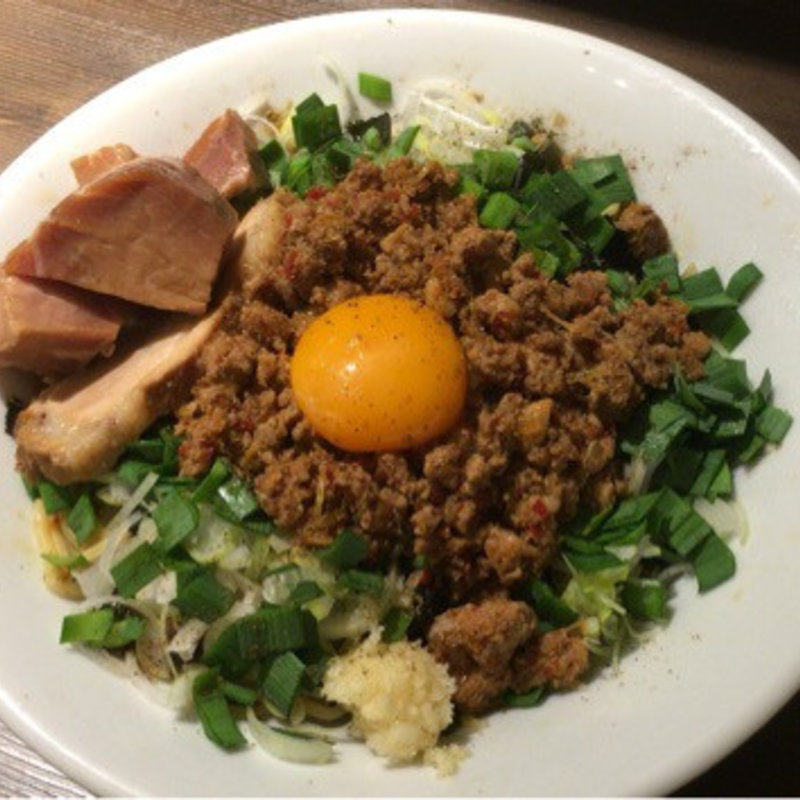 台湾細まぜそば(つけ麺一燈 （ツケメンイットウ）)