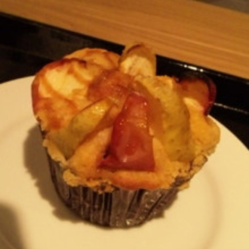 アップルキャラメルマフィン(DEAN & DELUCA カフェ Echika表参道)