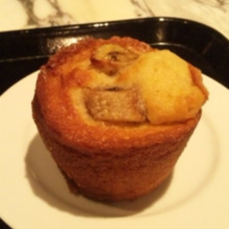 ジューシーバナナマフィン(DEAN & DELUCA カフェ Echika表参道)