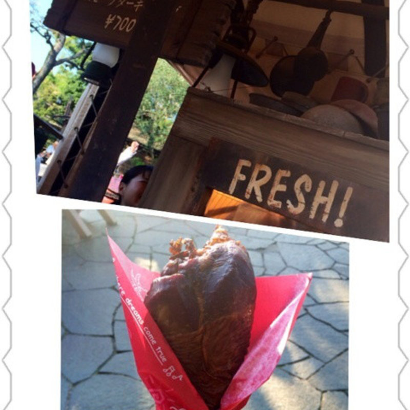 スモークターキーレッグ(ディズニーランド)