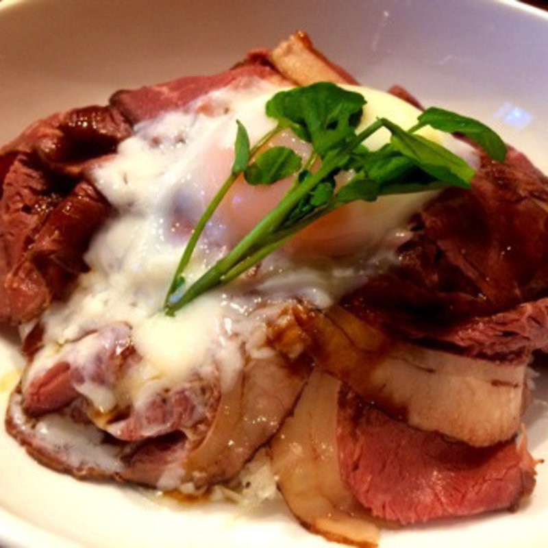 アンガス牛のローストビーフ丼(デニーズ 南阿佐谷店 （Denny's）)