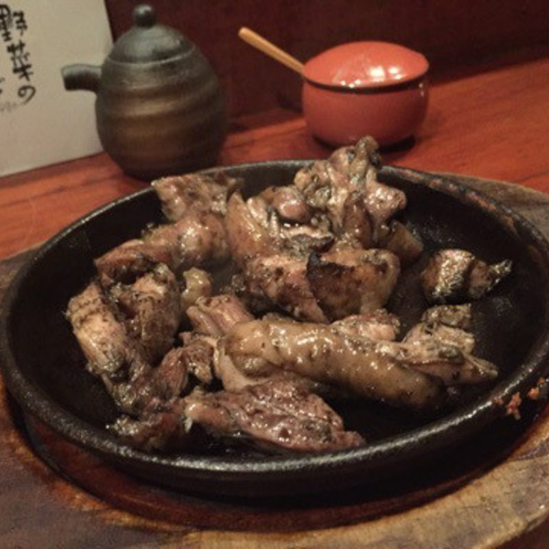 宮崎地鶏の焼きもの(てやん亭)
