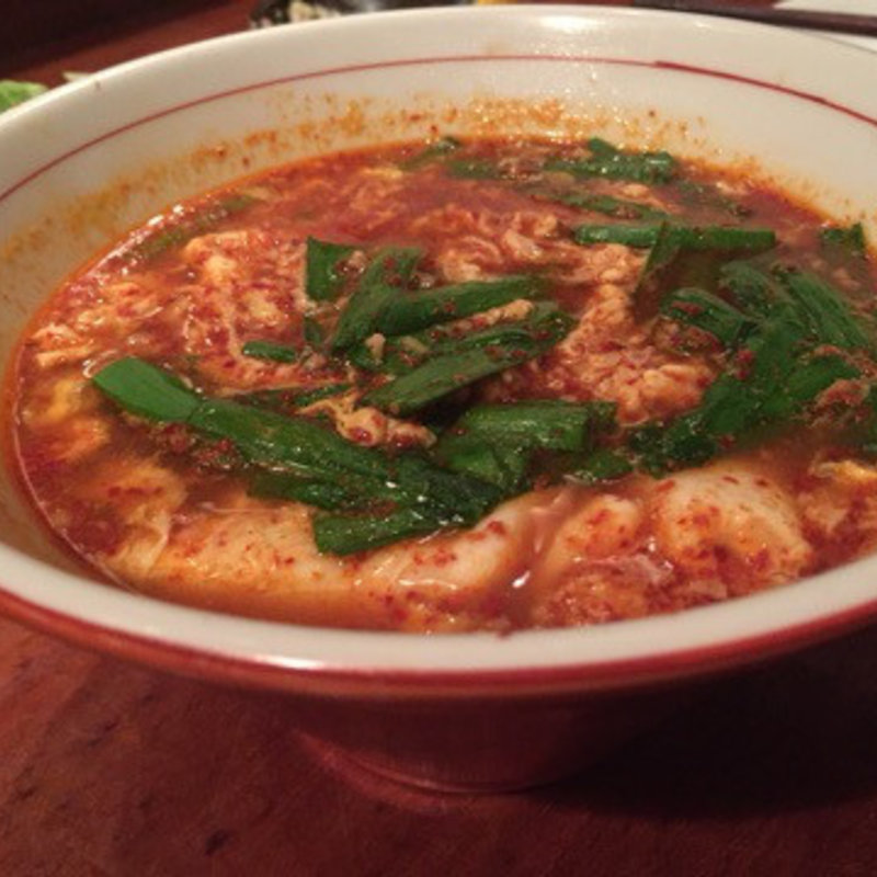 辛麺(てやん亭)