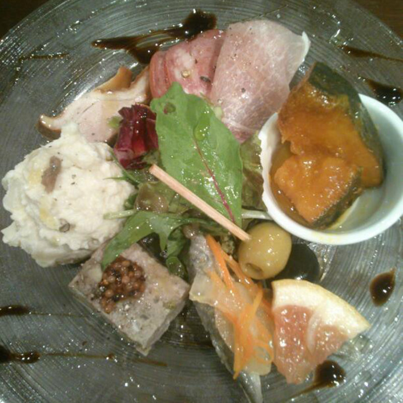 前菜盛り合わせ(デリランテ 六甲道店)