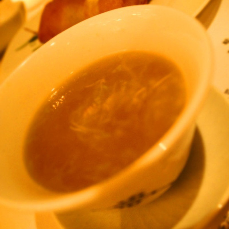 ふかひれと蟹肉のスープ(トゥーランドット 臥龍居)