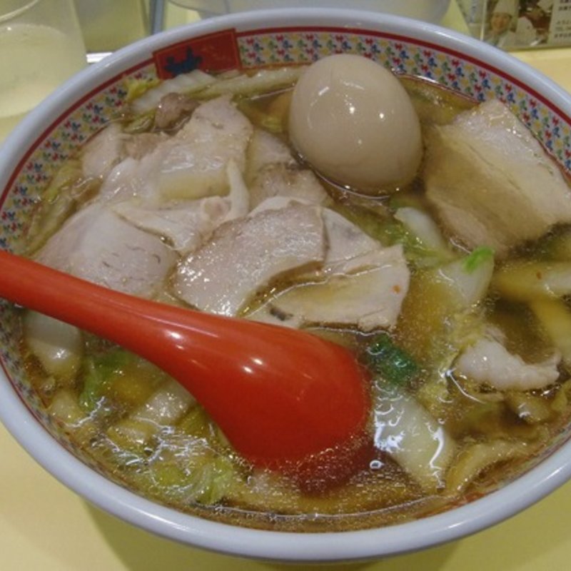 小チャーシュー煮玉子ラーメン(どうとんぼり神座 ルクア大阪店)