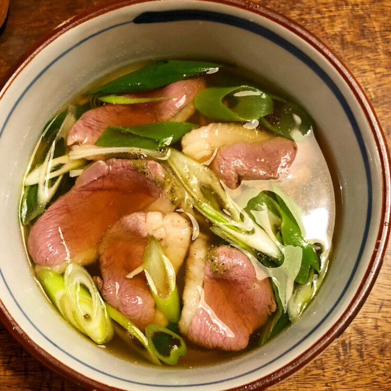 鴨なんばそば(京都 権太呂 本店 （ごんたろ）)