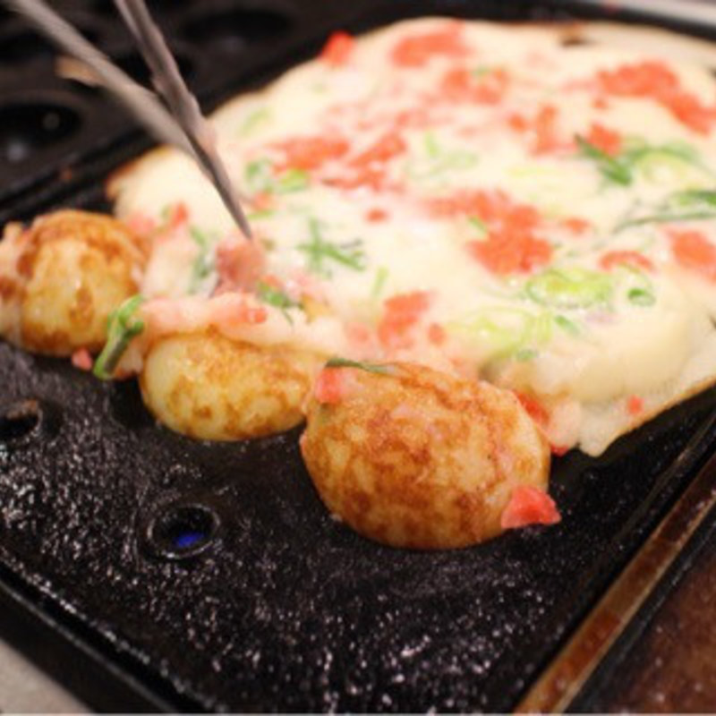 お席で自分たちで焼けるたこ焼(どないやダイニング 六本木店 （どないやDINING）)