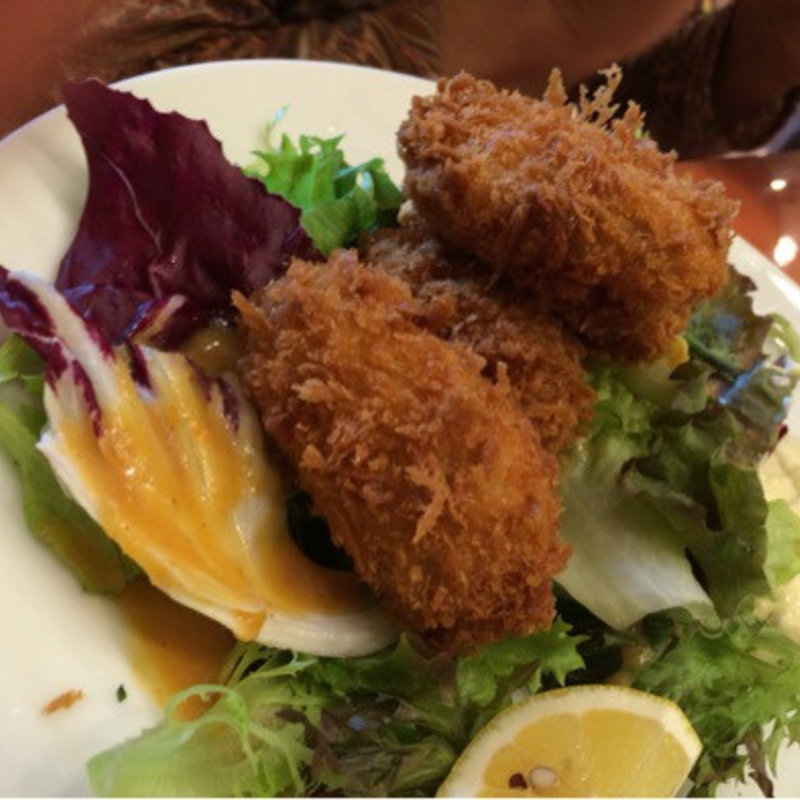 牡蠣フライ(トラットリア　グランボッカ)